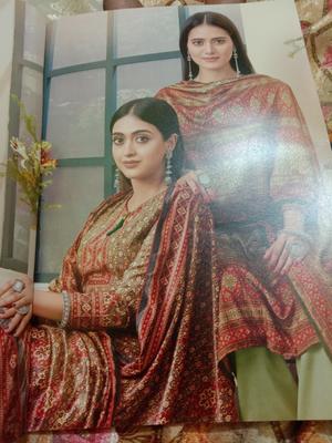 suite dupatta shalwar in velvet - 18031972 - Standard Image - 2