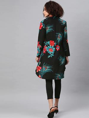 black crepe shrug - 18032208 - Standard Image - 4