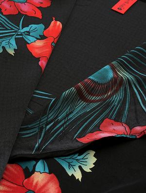 black crepe shrug - 18032208 - Standard Image - 5