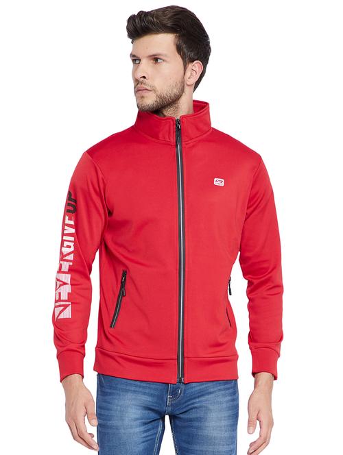 red solid sweatshirt - 18032245 - Very Small Image - 1