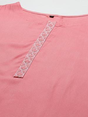 peach viscose with jacket kurta - 18032274 - Standard Image - 6