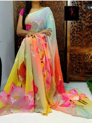 saree silk - 18032377 - Standard Image - 3