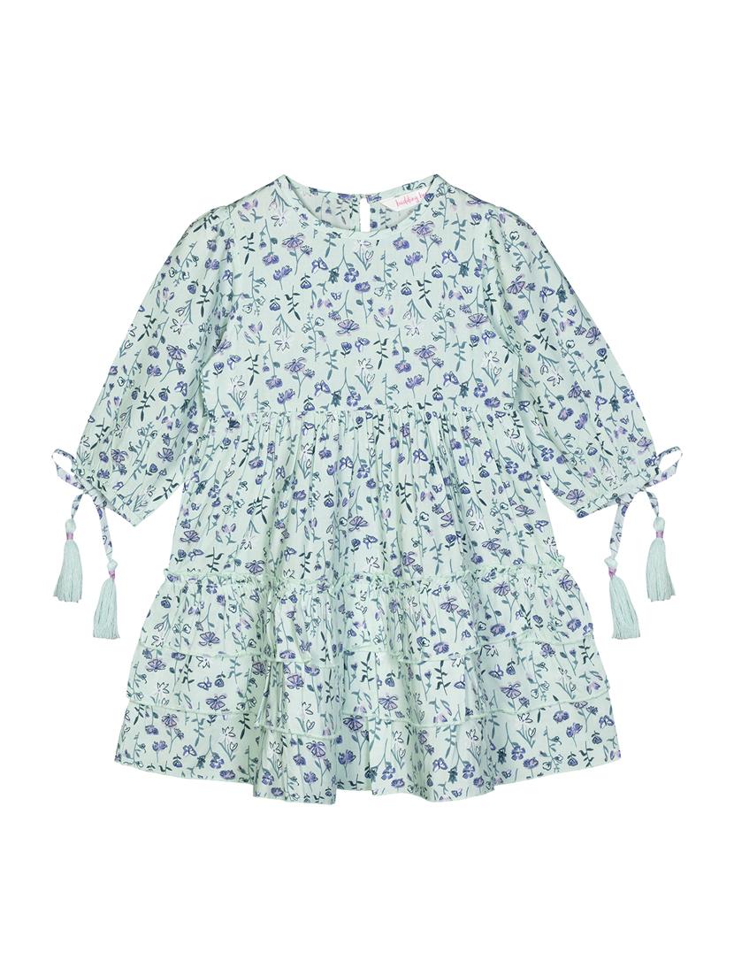green floral frock - 18033035 - Zoom Image - 1