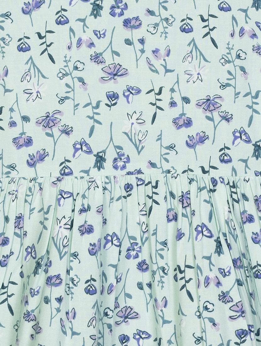 green floral frock - 18033035 - Zoom Image - 3