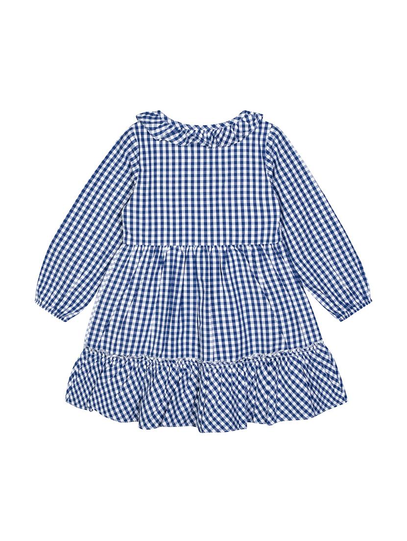 blue checkered frock - 18033053 - Zoom Image - 2
