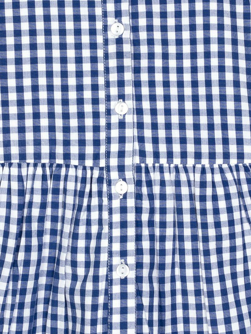 blue checkered frock - 18033053 - Zoom Image - 3