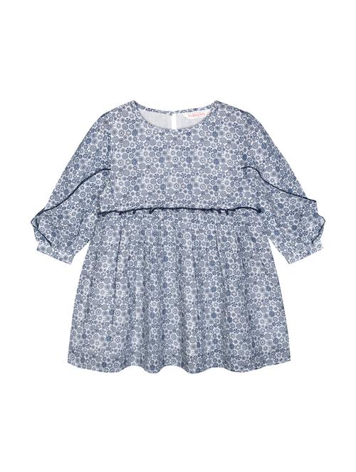 blue printed regular top - 18033140 - Standard Image - 1