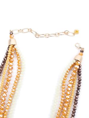 multi-string small rounded beaded necklace - 18034342 - Standard Image - 2