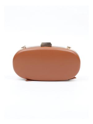 gold polyester regular clutch - 18034898 - Standard Image - 2
