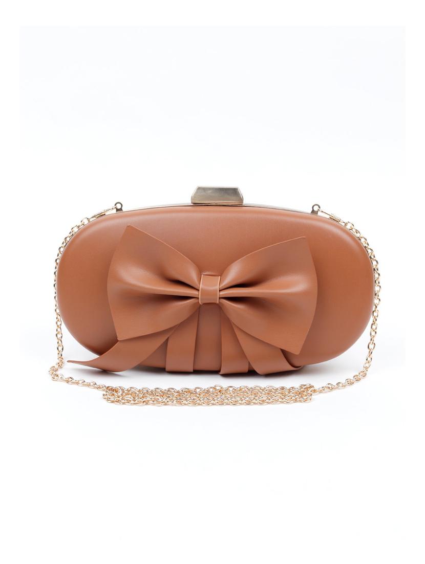 gold polyester regular clutch - 18034898 - Zoom Image - 1