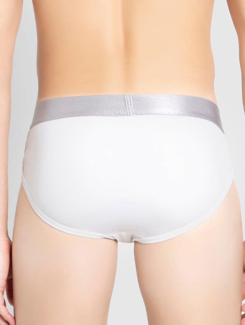 white solid hipster brief - 18038179 - Zoom Image - 3