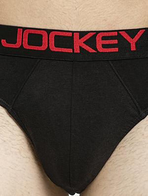 black solid hipster brief - 18038351 - Standard Image - 6