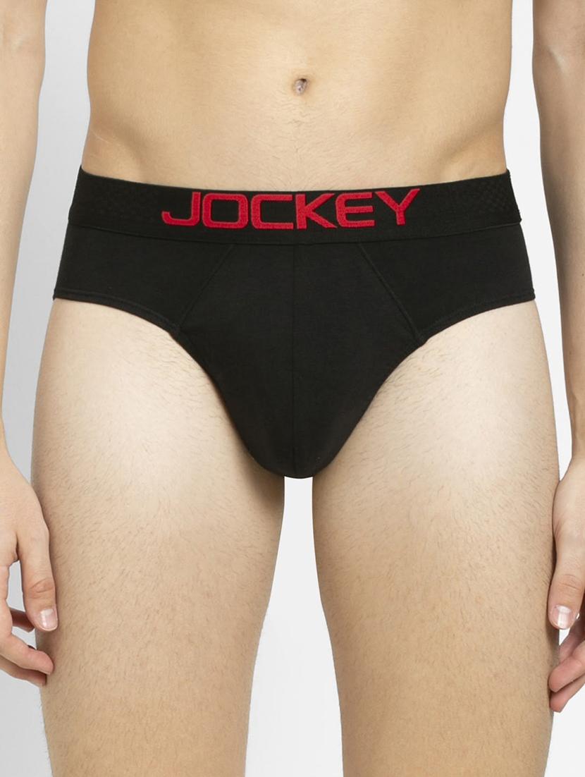 black solid hipster brief - 18038351 - Zoom Image - 1