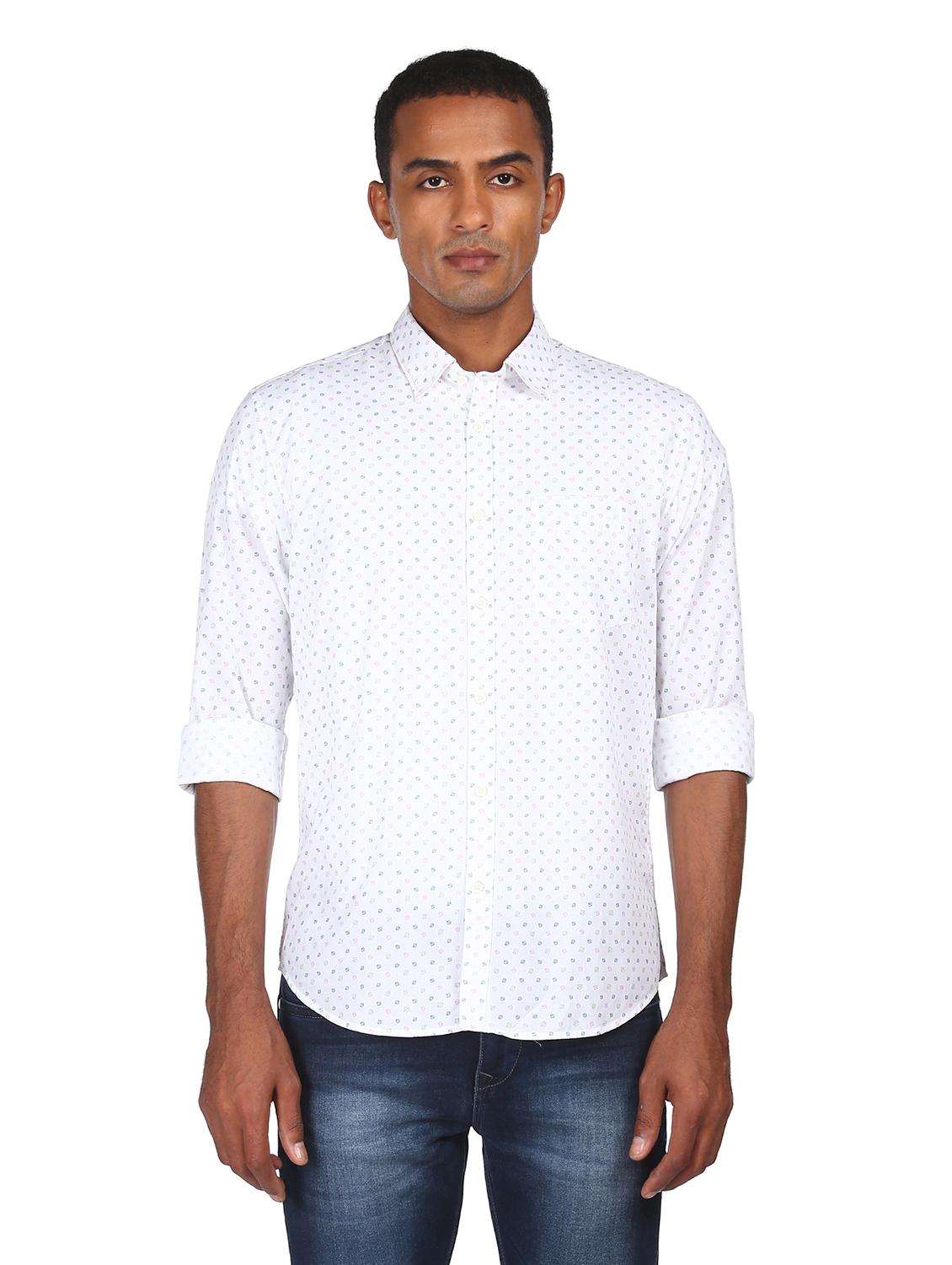 multi printed casual shirt - 18038522 - Zoom Image - 1