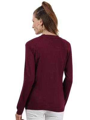 v-neck wool cardigan - 18038876 - Standard Image - 3