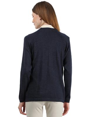 v-neck wool cardigan - 18039029 - Standard Image - 3