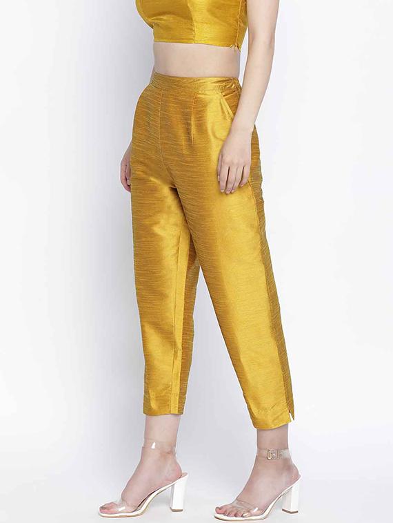 mid rise pleated trouser - 18039703 - Zoom Image - 2