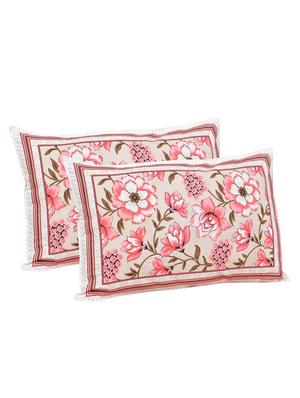 texstylers cotton viscose 220 thread count 90x108 inch double bedsheet with 2 pillow covers - 18040167 - Standard Image - 2