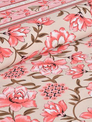 texstylers cotton viscose 220 thread count 90x108 inch double bedsheet with 2 pillow covers - 18040167 - Standard Image - 4