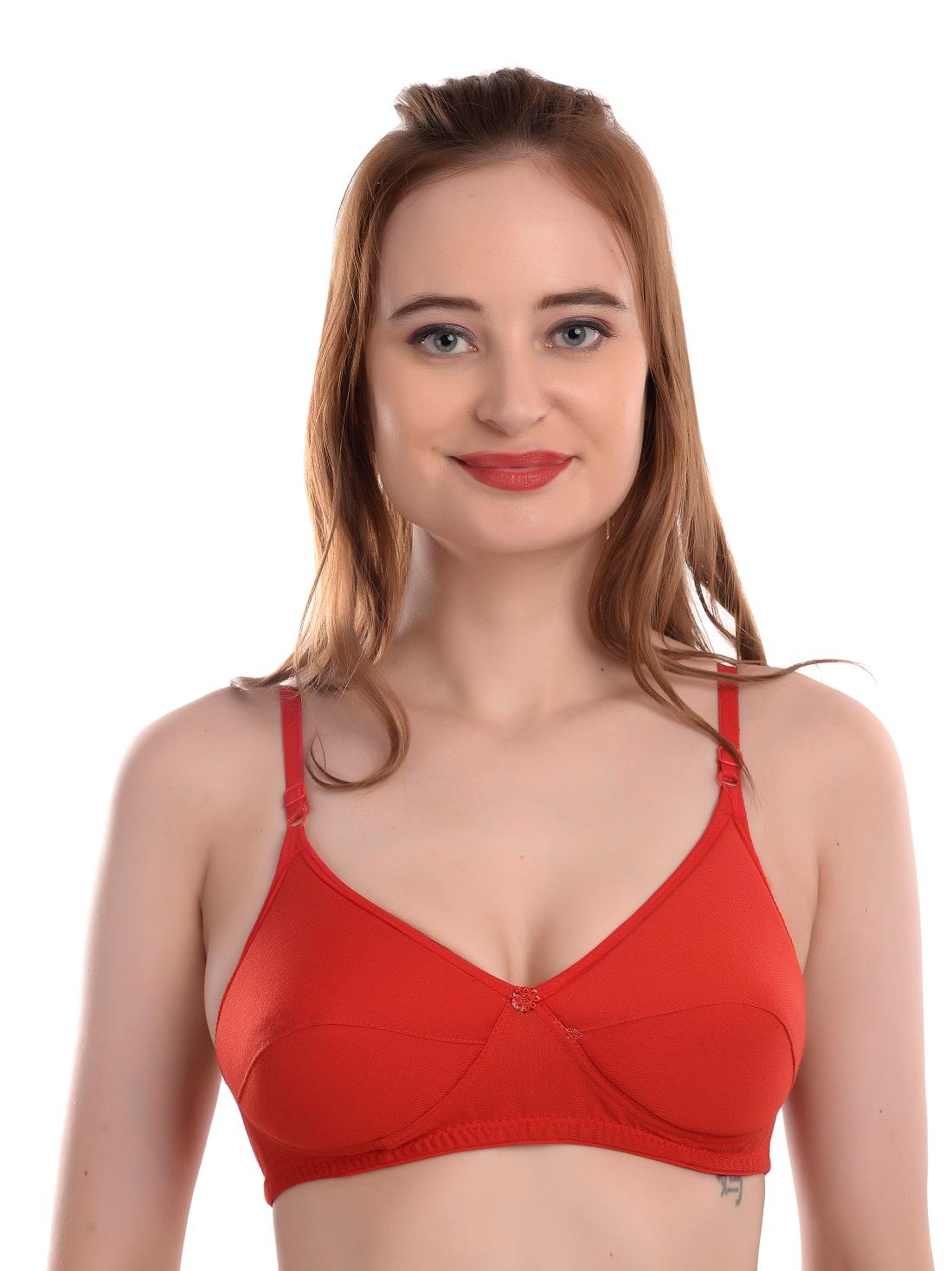 meboo fire red padded bra padded - 18040933 - Zoom Image - 1