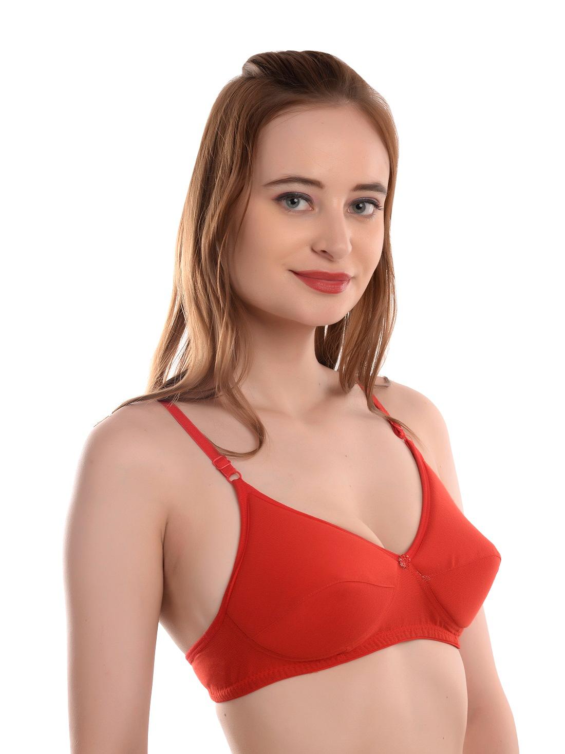 meboo fire red padded bra padded - 18040933 - Zoom Image - 4