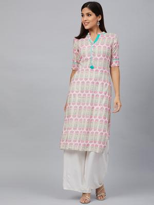 bani women blue straight kurta care - 18040946 - Standard Image - 2