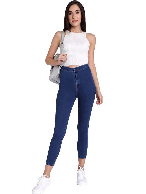 high rise slim fit jean - 18041116 - Zoom Image - 3