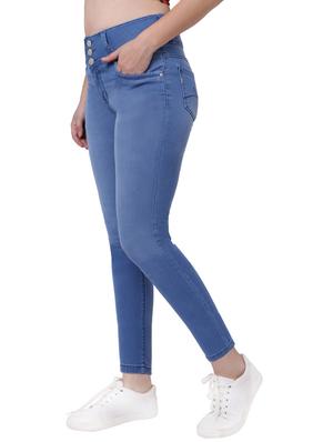 high rise stone washed jean - 18041269 - Standard Image - 2