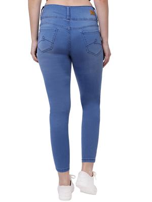 high rise stone washed jean - 18041269 - Standard Image - 3