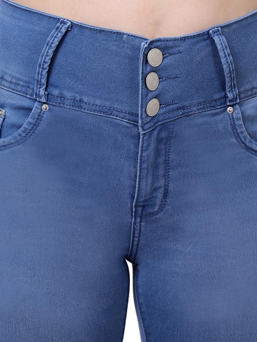 high rise stone washed jean - 18041269 - Zoom Image - 5