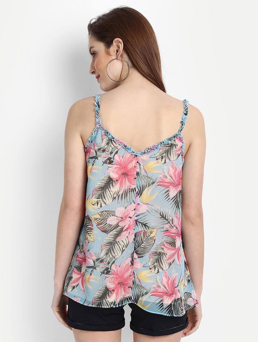 cami neck floral top - 18042076 - Zoom Image - 3
