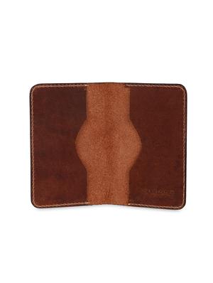 brown leather card holder - 18042103 - Standard Image - 3