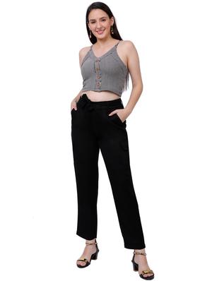 tie front solid pajama - 18042433 - Standard Image - 4