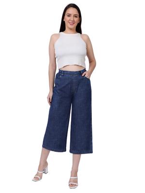 midrise solid wide leg trouser - 18042437 - Standard Image - 4