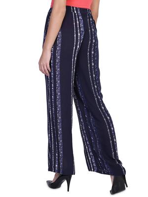 mid rise striped palazzo - 18042558 - Standard Image - 3