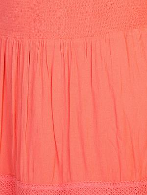 mid rise solid a-line skirt - 18042561 - Standard Image - 5