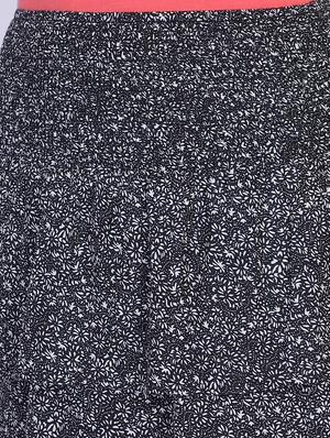 mid rise printed a-line skirt - 18042563 - Standard Image - 5
