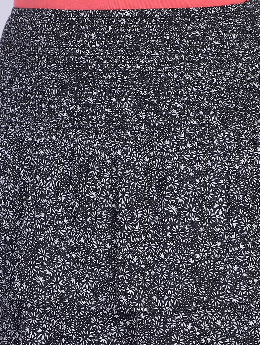 mid rise printed a-line skirt - 18042563 - Zoom Image - 5