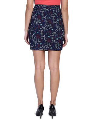mid rise printed a-line skirt - 18042564 - Standard Image - 3