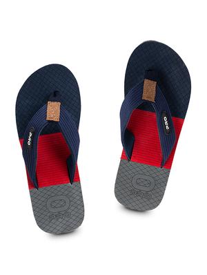 navy canvas slip on flip flops - 18043496 - Standard Image - 4