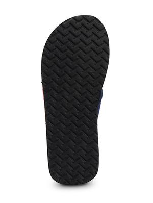navy canvas slip on flip flops - 18043496 - Standard Image - 5