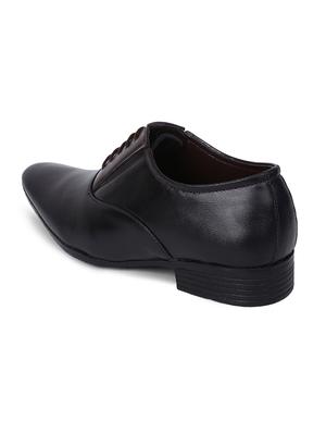 brown pvc laceup oxfords - 18043578 - Standard Image - 3