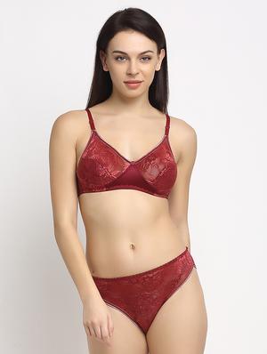 set of 2laced bra & panty set - 18045087 - Standard Image - 2