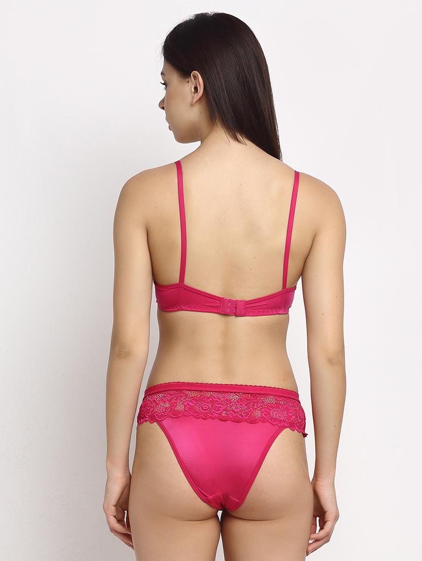 set of 2 laced bra & panty set - 18045136 - Zoom Image - 3