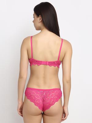set of 2 laced bra & panty set - 18045146 - Standard Image - 5