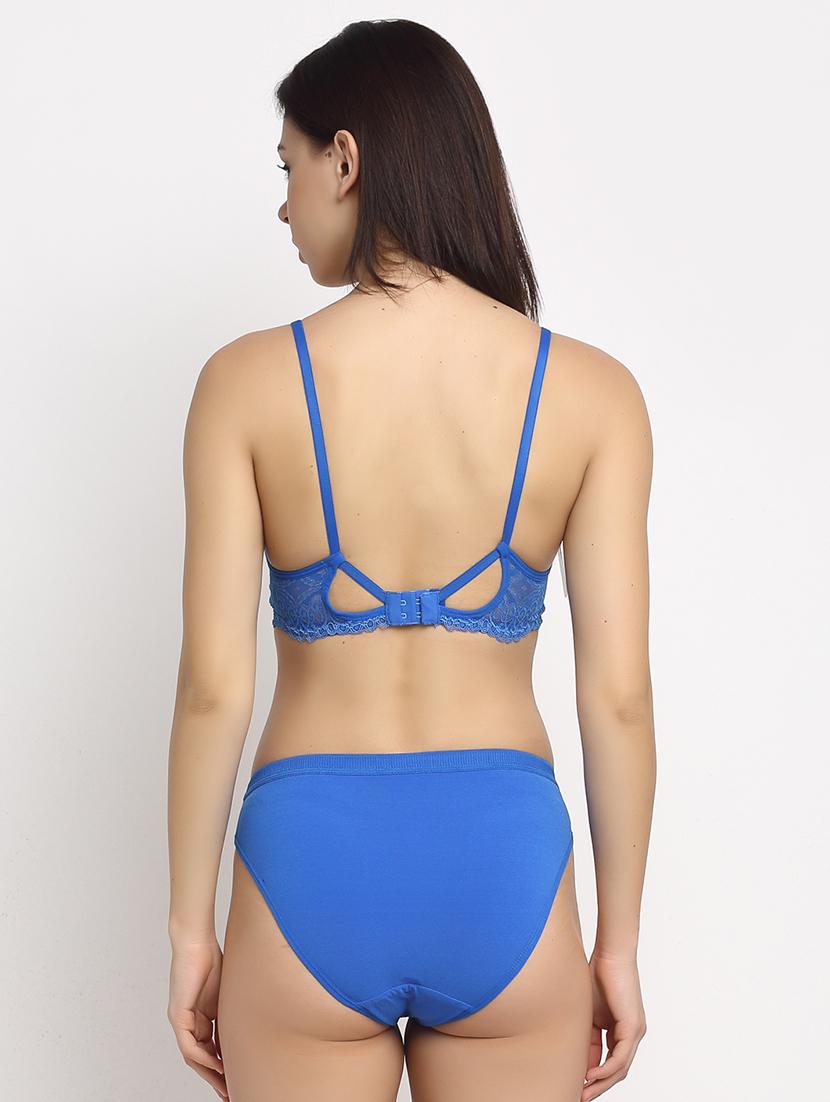 set of 2 laced bra & panty set - 18045183 - Zoom Image - 5