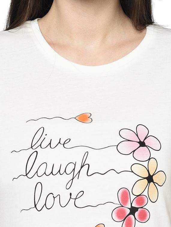 round neck graphic tee - 18045300 - Zoom Image - 5