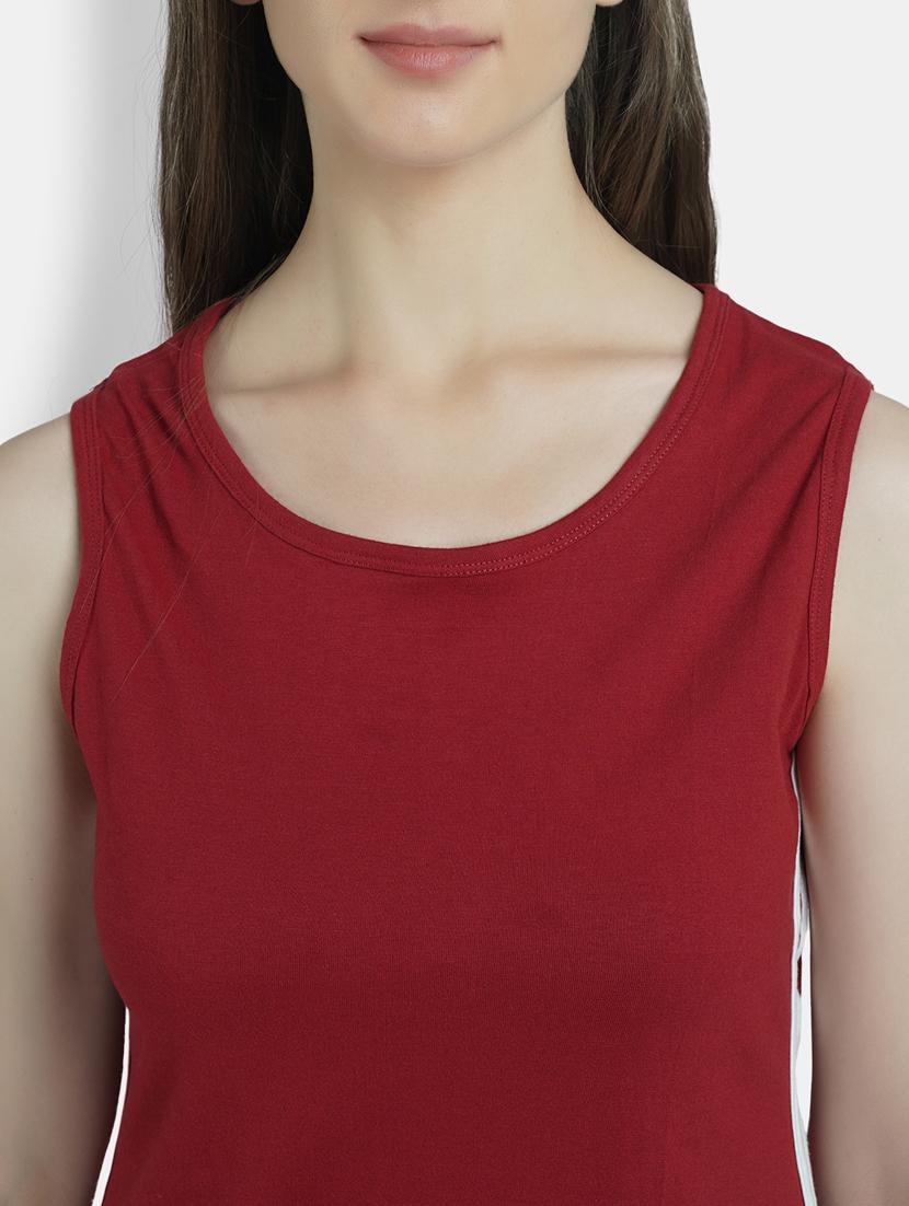 red solid bodycon dress - 18047278 - Zoom Image - 4