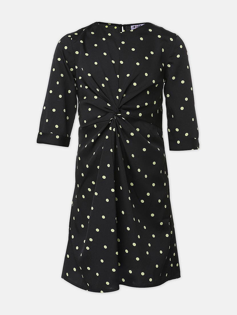 black printed frock - 18048141 - Zoom Image - 1