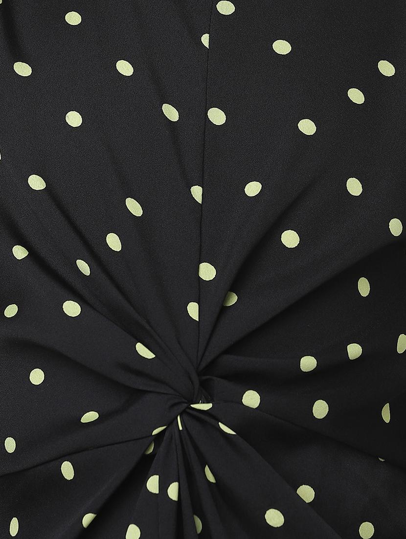black printed frock - 18048141 - Zoom Image - 3